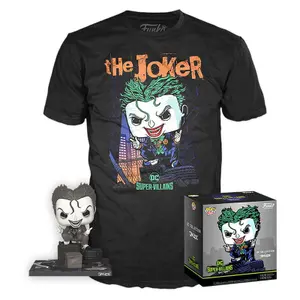 Figurina Funko POP & T-shirt DC Comics Jim Lee Joker image-0