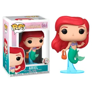 Figurine Funko Pop Disney Little Mermaid Ariel with bag image-0