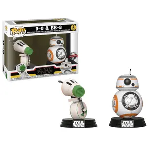 Figurine Funko Pop Star Wars Rise of Skywalker D-O and BB-8 Exclusive (x2) image-1