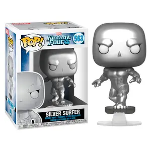 Figurine Funko POP Marvel Fantastic Four Silver Surfer image-1