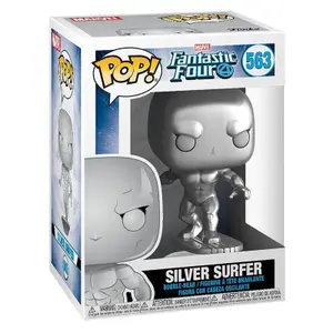 Figurine Funko POP Marvel Fantastic Four Silver Surfer image-2