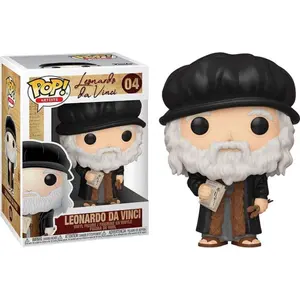 Figurine Funko POP Leonardo DaVinci image-1
