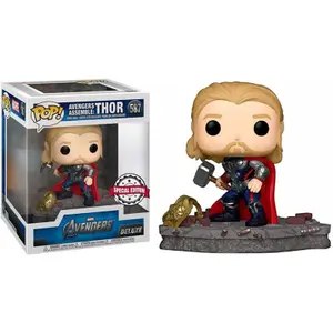 Figurine Funko Pop Deluxe Avengers Thor Assemble Exclusive image-1