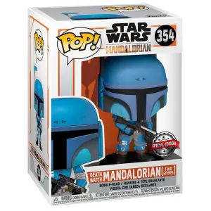 Φιγούρα Funko Pop Star Wars Mandalorian Death Watch Mandalorian Two Stripes Exclusive image-2