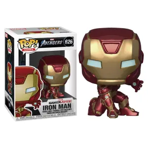 Φιγούρα Funko POP Marvel Avengers Game Iron Man Stark Tech Suit image-1