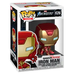 Φιγούρα Funko POP Marvel Avengers Game Iron Man Stark Tech Suit image-2