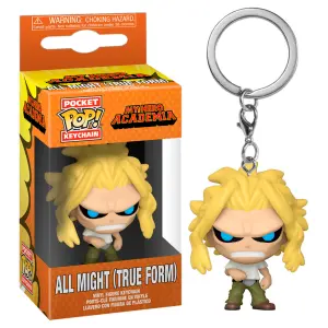 Porta-chaves Funko Pocket Pop My Hero Academia All Might Weakened State image-2