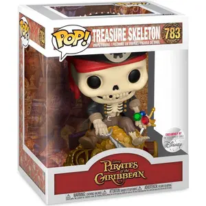 Figurine Funko Pop Deluxe Pirates of The Caribbean Treasure Skeleton Exclusive image-1