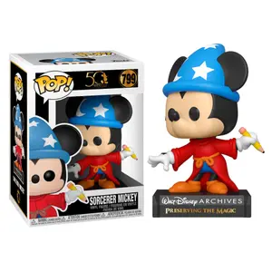 Figurine Funko Pop Disney Archives Sorcerer Mickey image-2