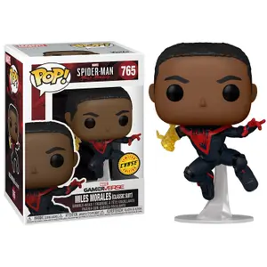 Figurine Funko POP Spiderman Miles Morales Classic Suit Chase image-1