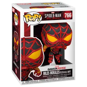 Φιγούρα Funko POP Marvel Spiderman Miles Morales S.T.R.I.K.E. Suit image-2