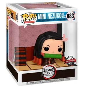 Figurine Funko Pop Deluxe Demon Slayer Kimetsu no Yaiba Mini Nezuko Exclusive image-1