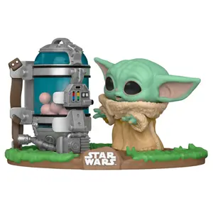 Figurina Funko Pop Star Wars The Mandalorian Child with Canister image-0