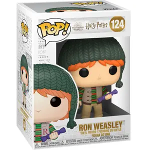 Figurine Funko POP Harry Potter Holiday Ron Weasley image-2