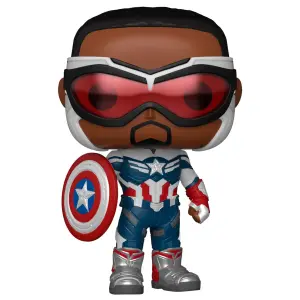Figurine Funko POP Marvel The Falcon & Winter Soldier Captain America image-0