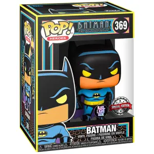 Figurina Funko Pop DC Comics Batman Black Light Exclusive image-2