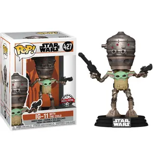 Φιγούρα Funko POP & T-shirt Star Wars IG-11 With The Child Exclusive image-2