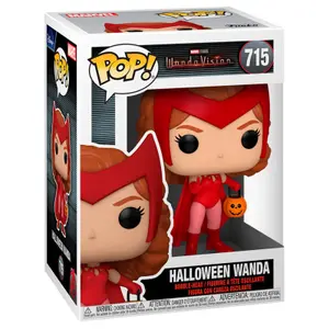 Figurine Funko POP Marvel WandaVision Wanda Halloween image-2
