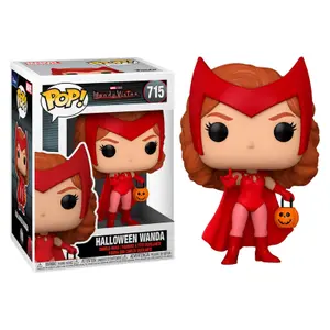 Figurine Funko POP Marvel WandaVision Wanda Halloween image-1