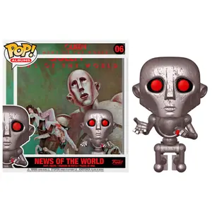 Φιγούρα Funko Pop Queen News of The World with Album Case image-1
