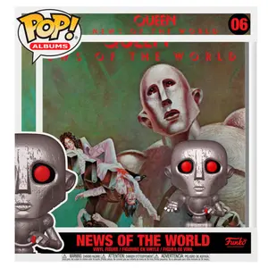 Φιγούρα Funko Pop Queen News of The World with Album Case image-2