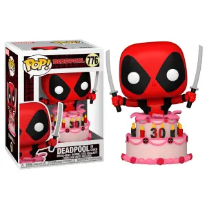 Figurita Funko Pop Marvel Deadpool 30th Deadpool in Cake image-1