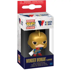 Porte-clé Funko Pocket Pop Dc Comics 80Th Wonder Woman Flashpoint image-1