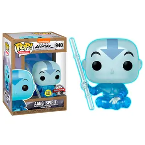 Figurine Funko Pop Avatar Aang Spirit Exclusive image-1