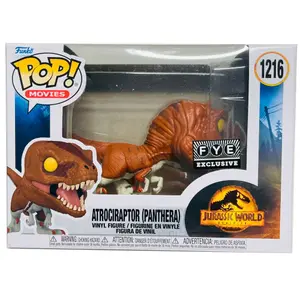 Φιγούρα Funko POP Jurassic World 3 Atrociraptor Panthera Exclusive image-1