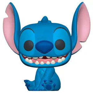 Beeldje Funko POP Lilo and Stitch Smiling Seated Stitch image-0