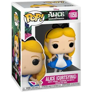 Figurita Funko Pop Disney Alice in Wonderland 70th Alice Curtsying image-1