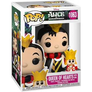 Figurine Funko Pop Disney Alice in Wonderland 70th Queen with King image-2