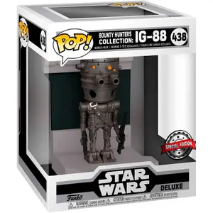 Figurita Funko Pop Deluxe Star Wars Bounty Hunters IG-88 Exclusive image-1