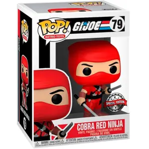 Φιγούρα Funko Pop G.I. Joe Cobra Red Ninja Exclusive image-1