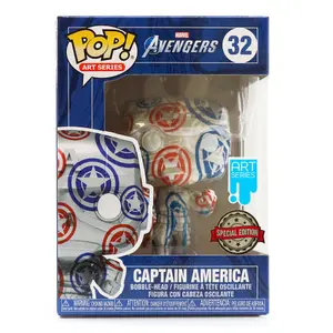 Figurine Funko Pop Patriotic Age Captain America Exclusive image-1