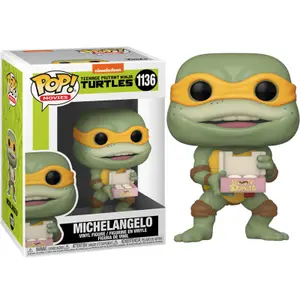 Figurine Funko Pop Teenage Mutant Ninja Turtles 2 Michaelangelo image-1