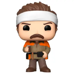 Figurka Funko POP Parks and Rec Hunter Ron 5 + 1 Chase image-1