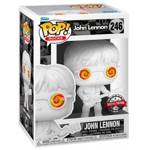 Figurine Funko POP John Lennon with Psychedelic Shades Exclusive image-2