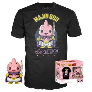 Φιγούρα Funko POP & T-shirt Dragon Ball Z Majin Buu Exclusive image-1