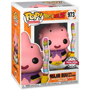 Φιγούρα Funko POP & T-shirt Dragon Ball Z Majin Buu Exclusive image-2