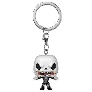 Keychain Funko Pocket Pop Disney Nightmare Before Christmas Jack Scary Face image-0