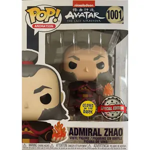 Figurine Funko Pop Avatar Admiral Zhao with Fireball Exclusive image-1