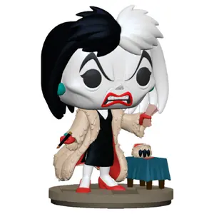 Figurine Funko Pop Disney Villains Cruella de Vil image-0