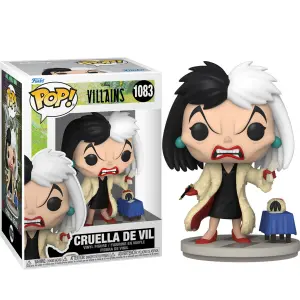 Figurine Funko Pop Disney Villains Cruella de Vil image-1