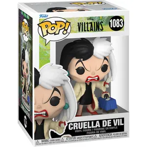Figurine Funko Pop Disney Villains Cruella de Vil image-2