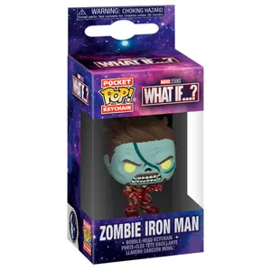 Schlüsselanhänger Funko Pocket Pop Marvel What If Zombie Iron Man image-2