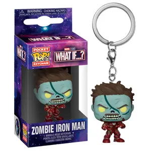 Schlüsselanhänger Funko Pocket Pop Marvel What If Zombie Iron Man image-1