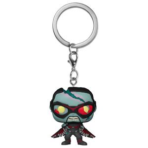 Keychain Funko Pocket Pop Marvel What If Zombie Falcon