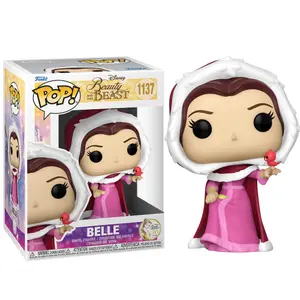 Figurine Funko Pop Disney Beauty and The Beast Winter Belle image-1