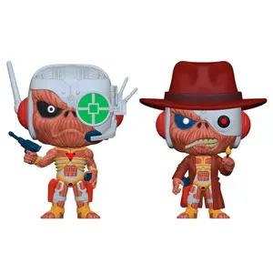 Figurine Funko POP Iron Maiden Eddie Somewhere in Time 5 + 1 Chase image-1